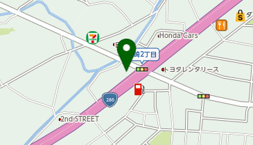 つけ汁うどん まんぷくの地図画像