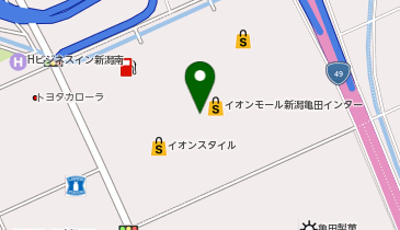 【4/24オープン】みんなの食堂ちょっといっさく イオンモール新潟亀田インター店の地図画像