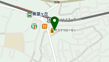 そうてつローゼン希望が丘店の地図画像