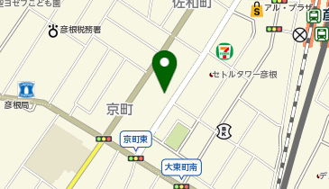 【4/20オープン】大和証券 彦根支店の地図画像