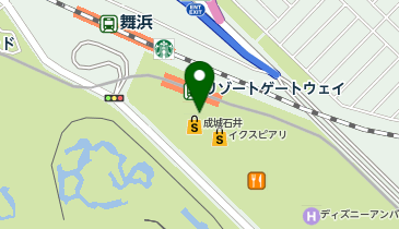 ビームス 舞浜の地図画像