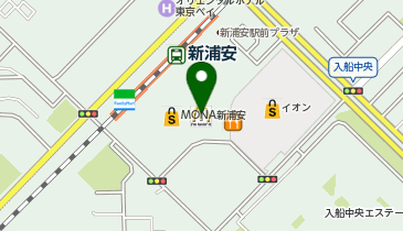 DENBAラウンジ 新浦安店の地図画像