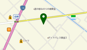 【4/25オープン】トレジャーランド 東金店の地図画像