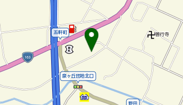 赤いトタン屋根の猫の地図画像