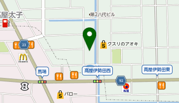 ナーシングホーム ケアリール北方の地図画像