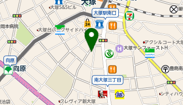 大塚ひりゅう鍼灸院の地図画像