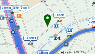 マックスバリュエクスプレス 上社駅前店の地図画像