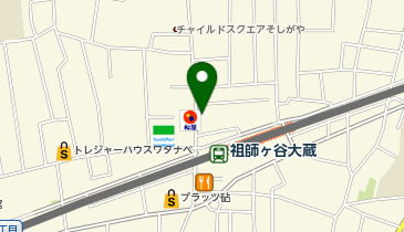 【5/30オープン】zen place pilates(ゼン プレイス ピラティス) 祖師ケ谷大蔵スタジオの地図画像