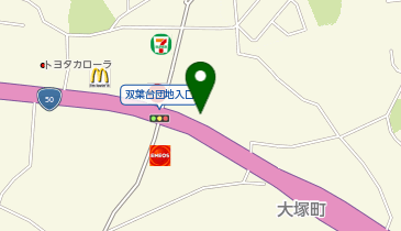 【4/22オープン】いきなりステーキ 水戸インター店の地図画像