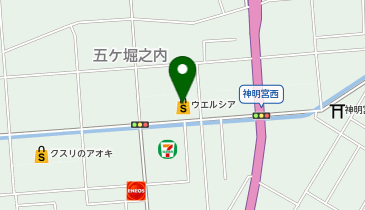 【4/24オープン】しずてつストア 焼津三ケ名店 の地図画像