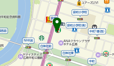 東洋紡エムシー株式会社 広島出張所の地図画像