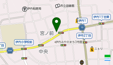 伊丹アイフォニックホール(伊丹市立音楽ホール)の地図画像