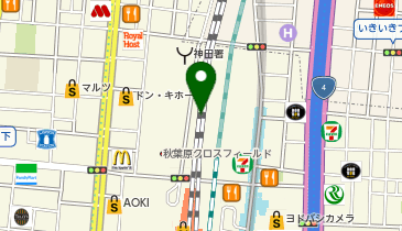 まんだらけCoCoo(コクウ)の地図画像