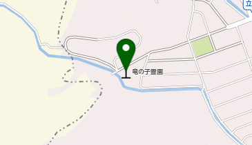 竜の子霊園の地図画像