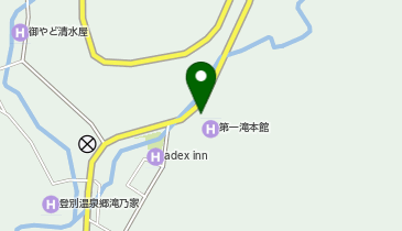 麺や極楽の地図画像