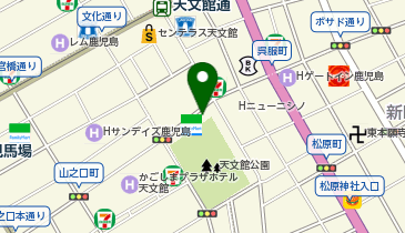 麺屋一徳 天文館店の地図画像
