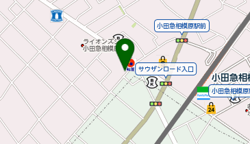 寅やの地図画像