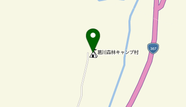 かもしか葛川 森のキャンプ場の地図画像