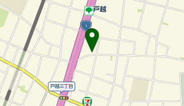 銀のさら 品川戸越店の地図画像
