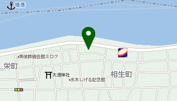 境港地魚食堂 魚倉の地図画像
