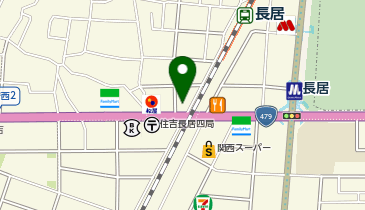 長居カイロプラクティック整体院の地図画像