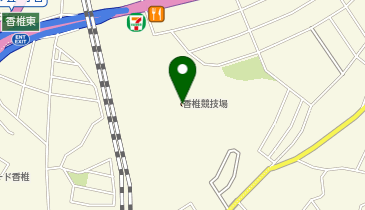 九州電力香椎競技場の地図画像