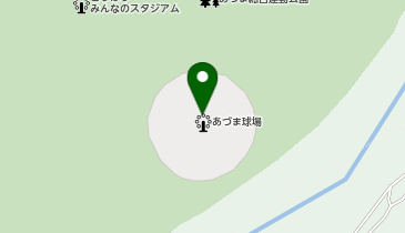 福島県営あづま球場の地図画像