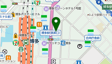 博多カイロプラクティックの地図画像