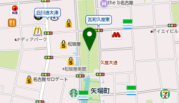 久屋広場の地図画像