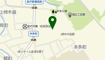 松風閣庭園の地図画像