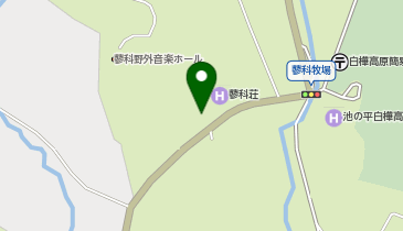 RVパーク蓼科の地図画像