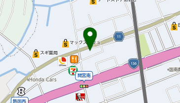 背脂パンチの地図画像