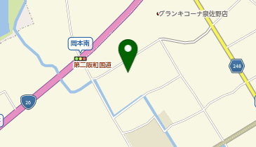 【4/30オープン】100円レンタカー 泉佐野店の地図画像