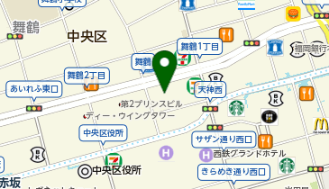 【4/24オープン】ジェイエステティック 天神店の地図画像