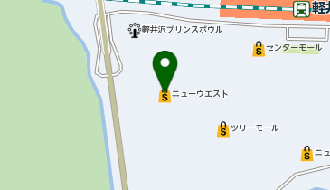 アズ ノゥ アズ プラス 軽井沢・プリンスショッピングプラザ店の地図画像