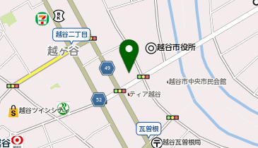 買取専門いくらや 越谷市役所前店の地図画像