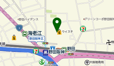 買取専門いくらや ウイステ野田阪神店の地図画像