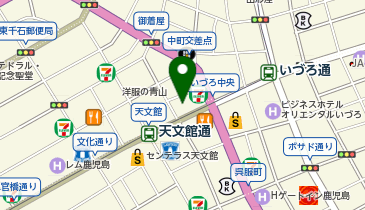 買取専門いくらや 天文館いづろ通り店の地図画像