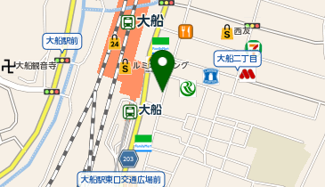 こやし屋 大船店の地図画像