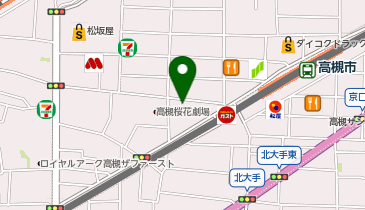 こやし屋 高槻センター街店の地図画像