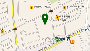 【4/24オープン】F.O.Store(エフオーストア) ゆめタウン光の森店の地図画像