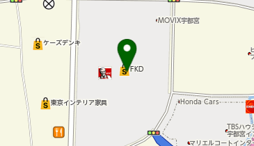 F.O.Store(エフオーストア) FKDインターパーク店の地図画像