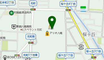 F.O.Store(エフオーストア) アリオ八尾店の地図画像