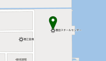 豊通メタルソリューションズ株式会社 田原工場の地図画像