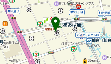 豊通メタルソリューションズ株式会社 仙台オフィスの地図画像