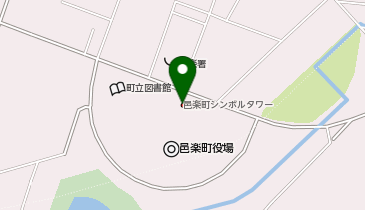 邑楽町シンボルタワー(シンボルタワー未来MiRAi)の地図画像
