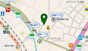 Cut-one(カット ワン) 鶯谷店の地図画像