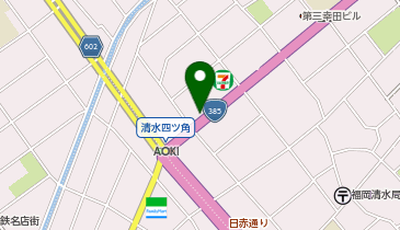 福岡ラッキータクシーグループの地図画像