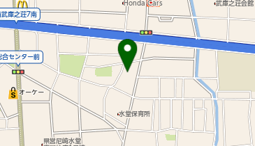 尼崎市立地域総合センター水堂分館の地図画像