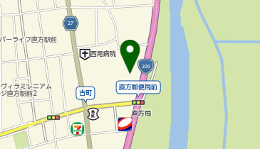 直方市保健福祉センター「ゆずりあ」の地図画像